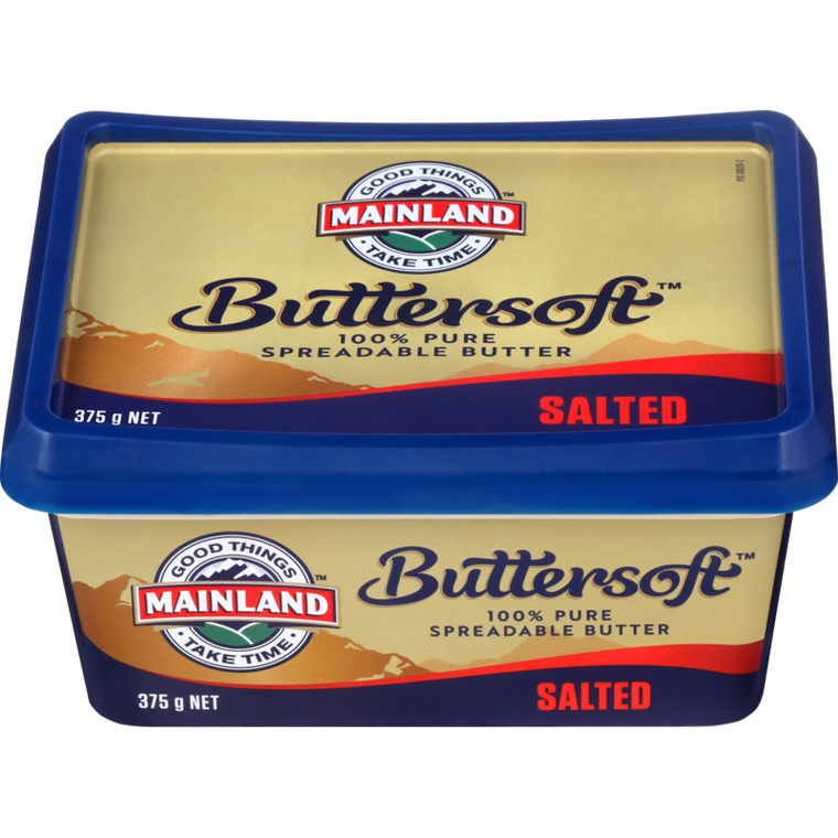 Mainland Buttersoft Salted Spreadable Butter 375g