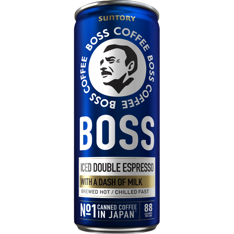Boss Iced Double Espresso Coffee Can 237ml