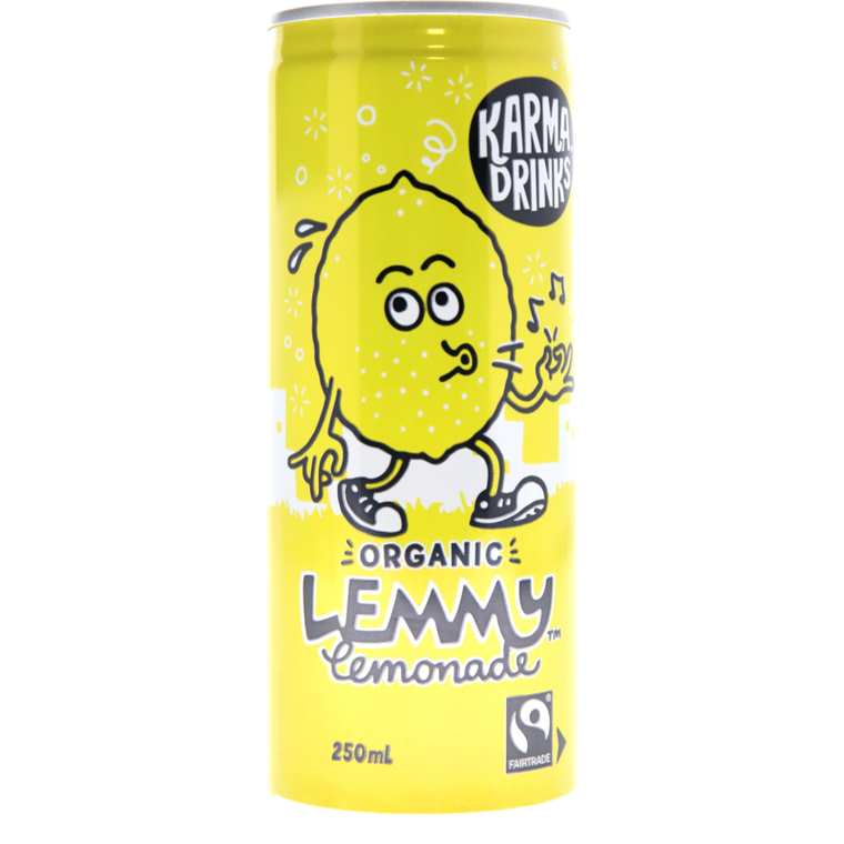 Karma Drinks Organic Lemmy Lemonade Can 250ml