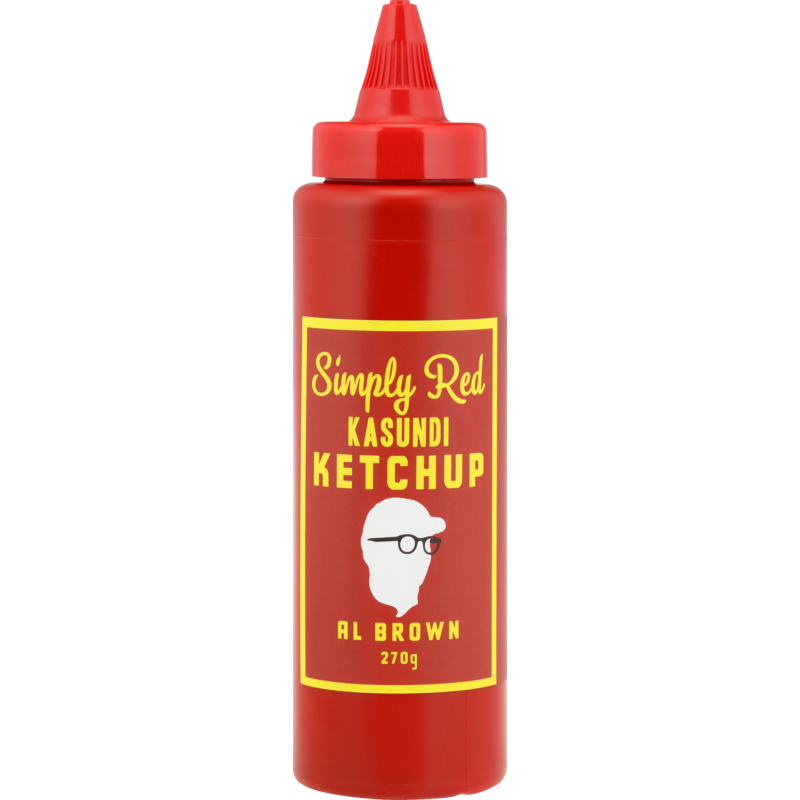 Al Brown Simply Red Kasundi Ketchup 270g