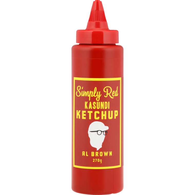 Al Brown Simply Red Kasundi Ketchup 270g