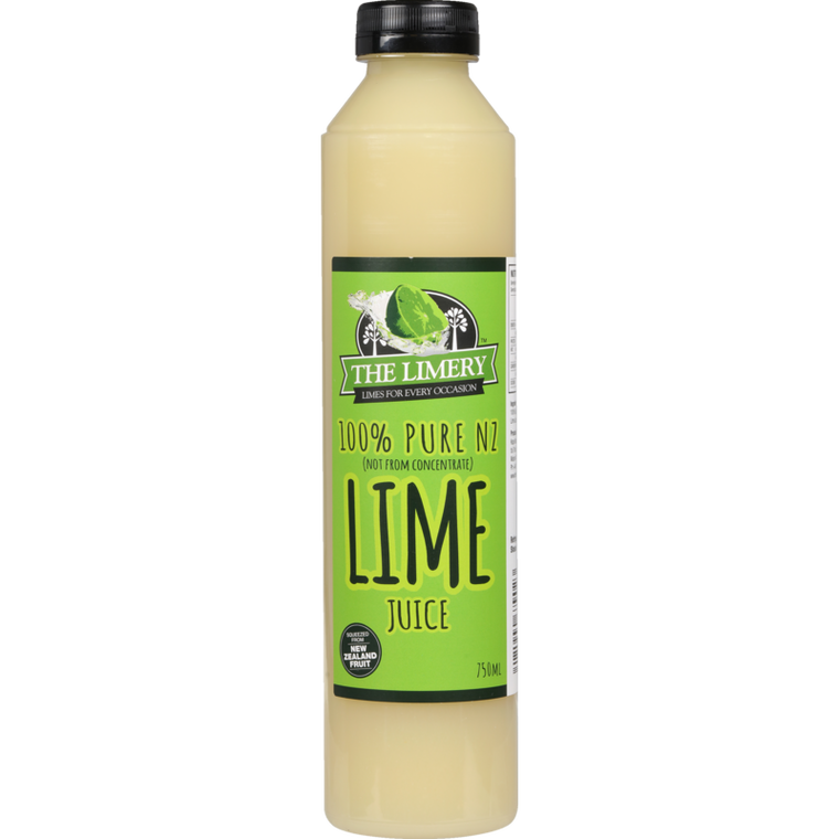 The Limery 100% Pure NZ Lime Juice 750ml