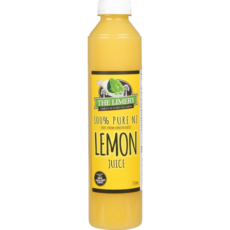 The Limery 100% Pure NZ Lemon Juice 750ml