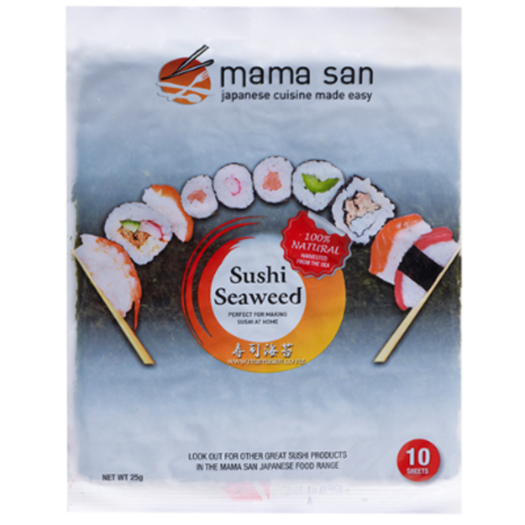 Mama San Sushi Seaweed Sheets 10pk