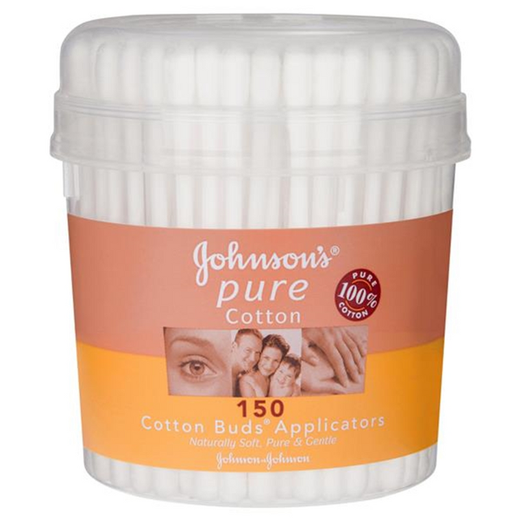 Johnsons Pure Cotton Buds 150 Cannister