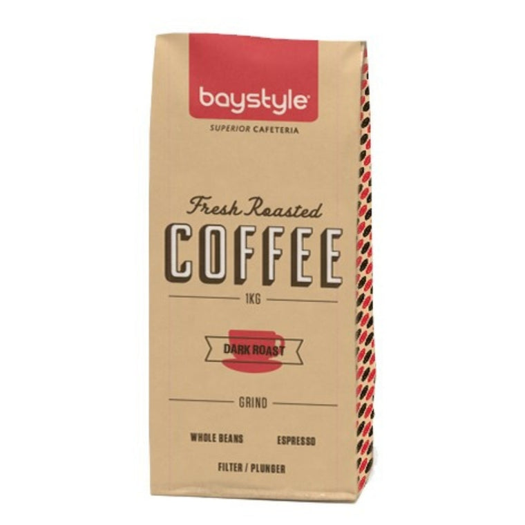 Baystyle Coffee Beans Dark Roast 1kg