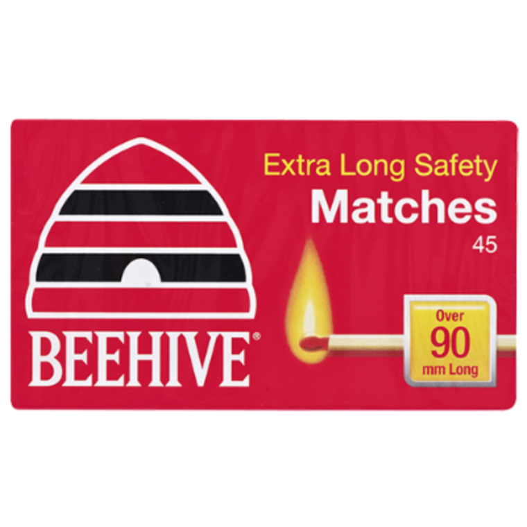 Beehive Extra Long Twin Safety Matches 2pk