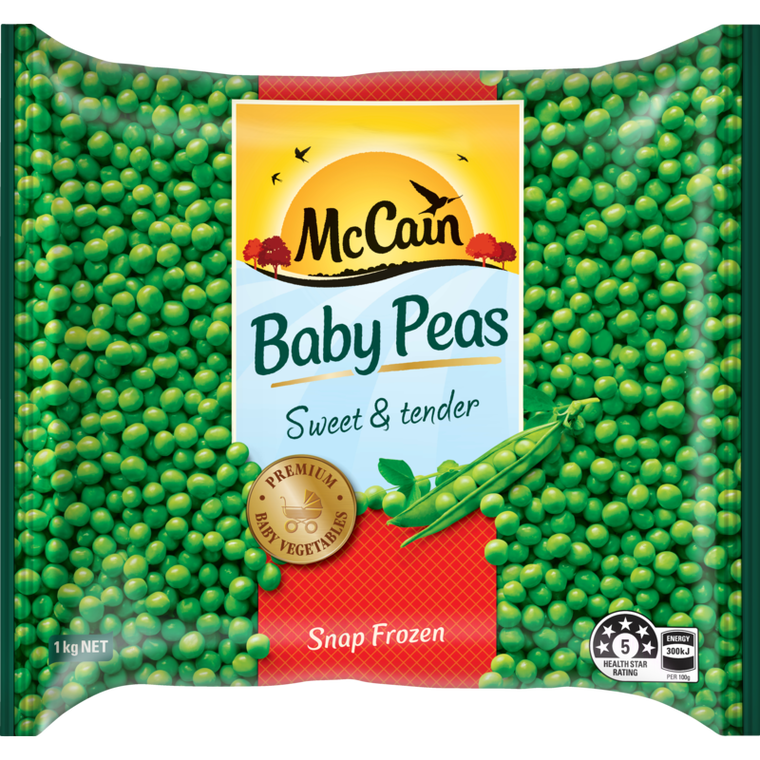 McCain Baby Peas 1kg