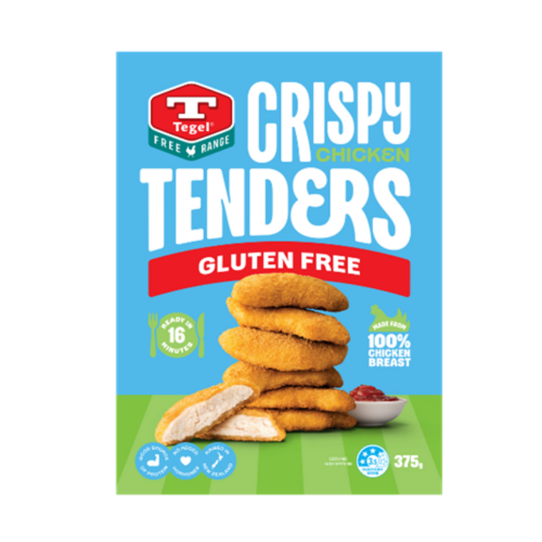Tegel Frozen Free Range Gluten Free Crispy Chicken Tenders 375g
