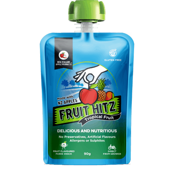 New Zealand Apple Products Fruit Hitz Tropical 90g