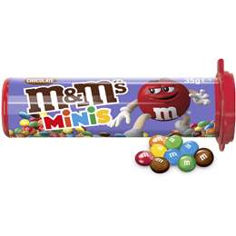 M&M'S Minis Milk Chocolate Tube 35g