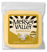 Mersey Valley Club Pickled Onion Cheddar Cheese 235g