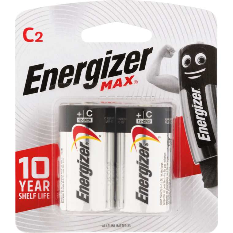 Energizer Max C 2pk