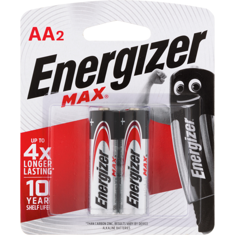 Energizer Max AA 2pk