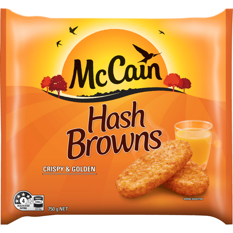 McCain Hash Browns 750gm