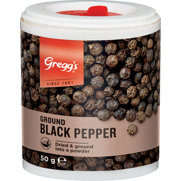 Greggs Ground Black Pepper 50gm