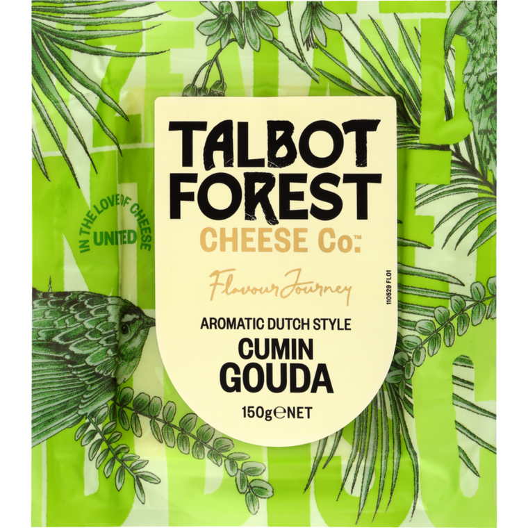 Talbot Forest Cumin Gouda Cheese 150g