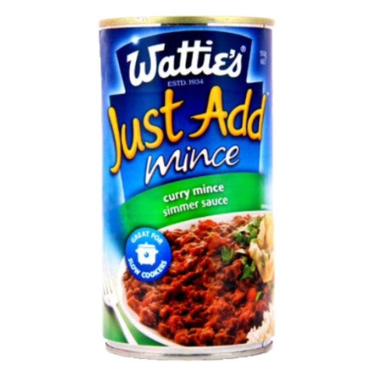 Watties Just Add Curry Mince Simmer Sauce 550g