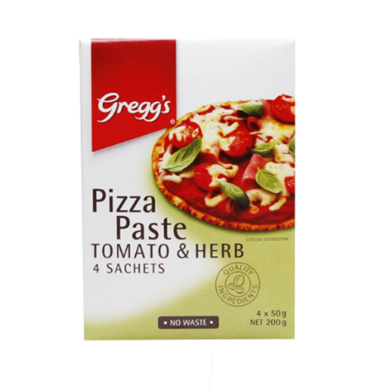 Greggs Tomato & Herb Pizza Paste 4pk 200g