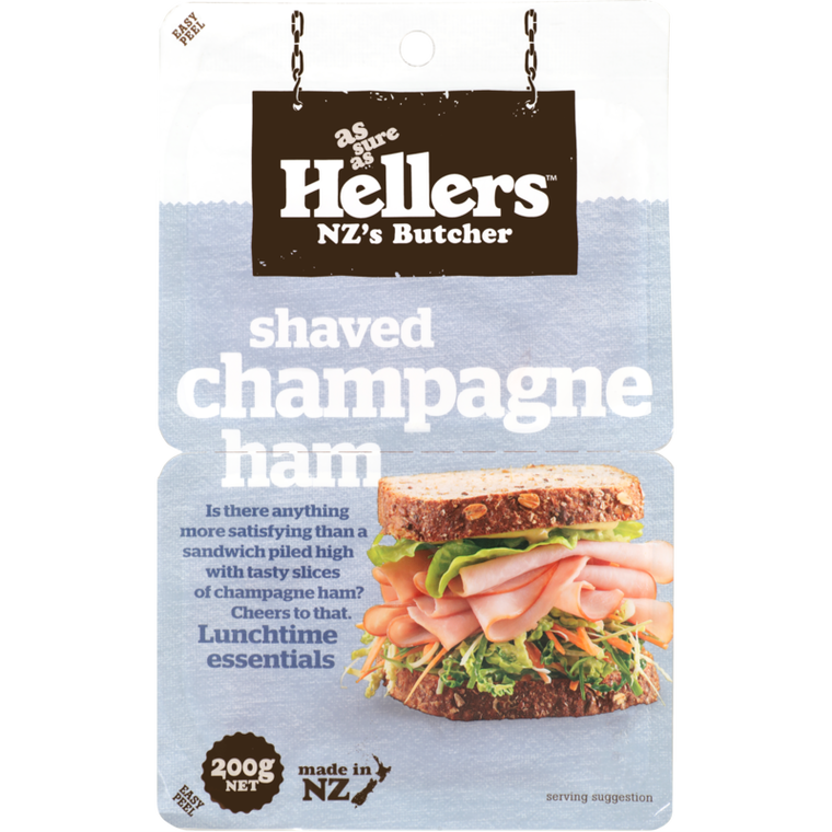Hellers Champagne Leg Ham 200g - SI