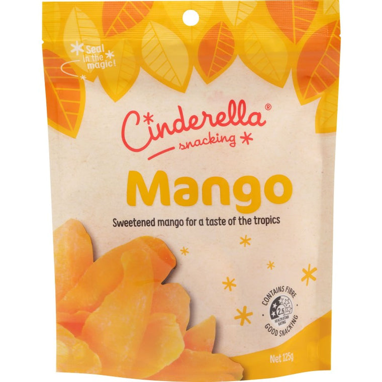 Cinderella Dried Mango 125g