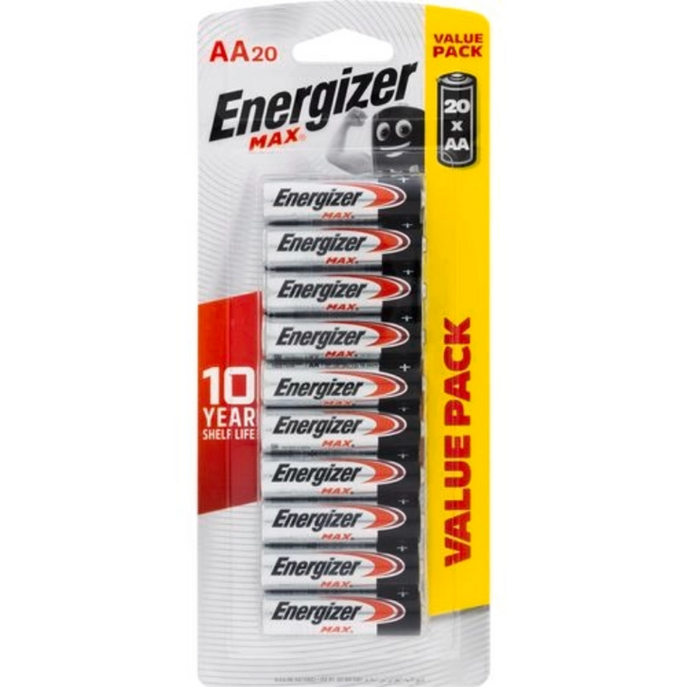 Energizer Max AA 20pk
