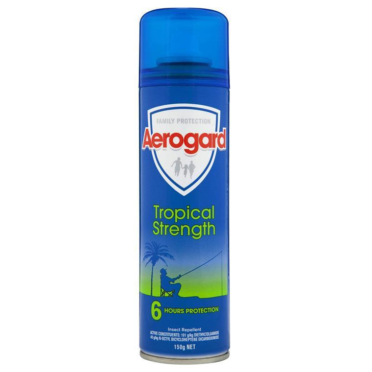 Aerogard Insect Repellent Tropical Strength Aerosol 150g