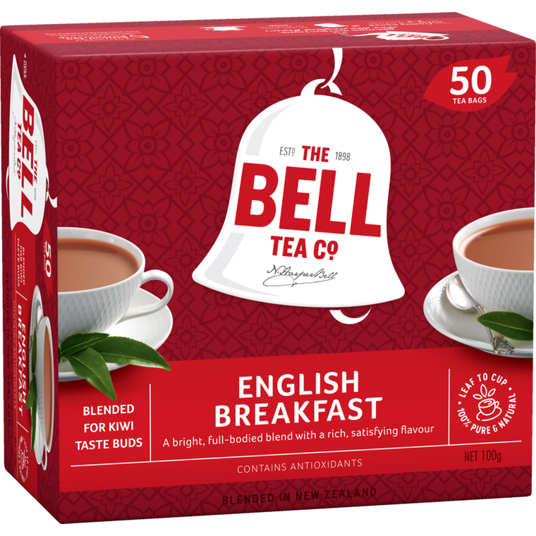 Bell English Breakfast Tea Bags 50’s