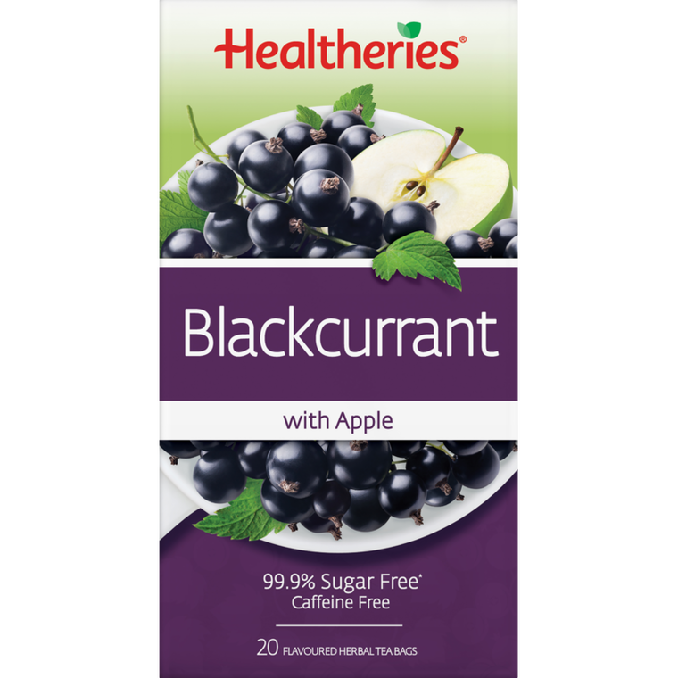 Healtheries Blackcurrant with Apple Tea 20pk