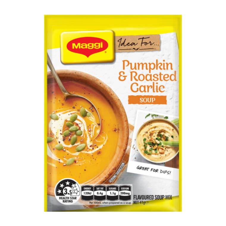 Maggi Pumpkin & Roast Garlic Soup Mix 41g
