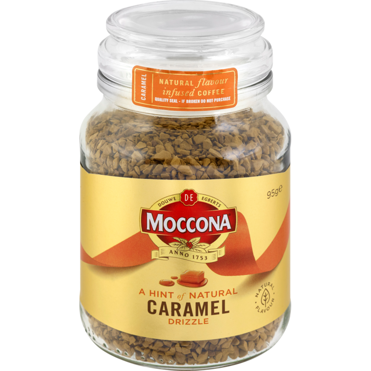 Moccona Flavoured Coffee Caramel Jar 95g
