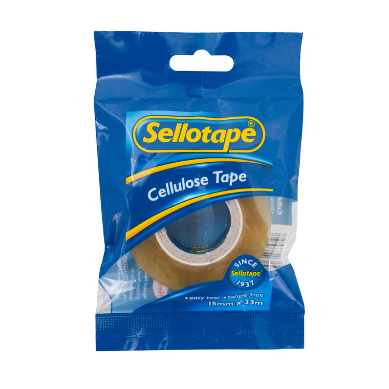 Sellotape Cellulose Tape 15mmx33m