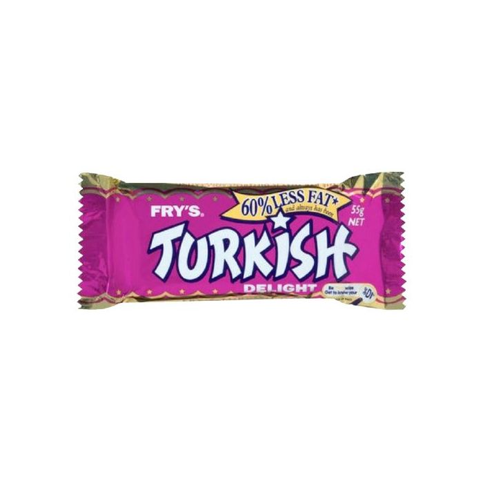 Cadbury Frys Turkish Delight Chocolate Bar 55g