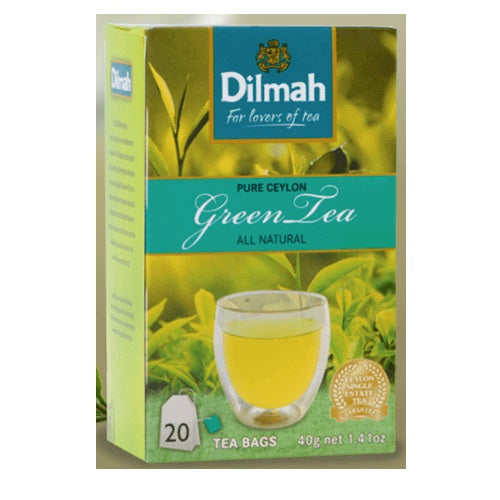 Dilmah Ceylon Pure Green Tea 20pk
