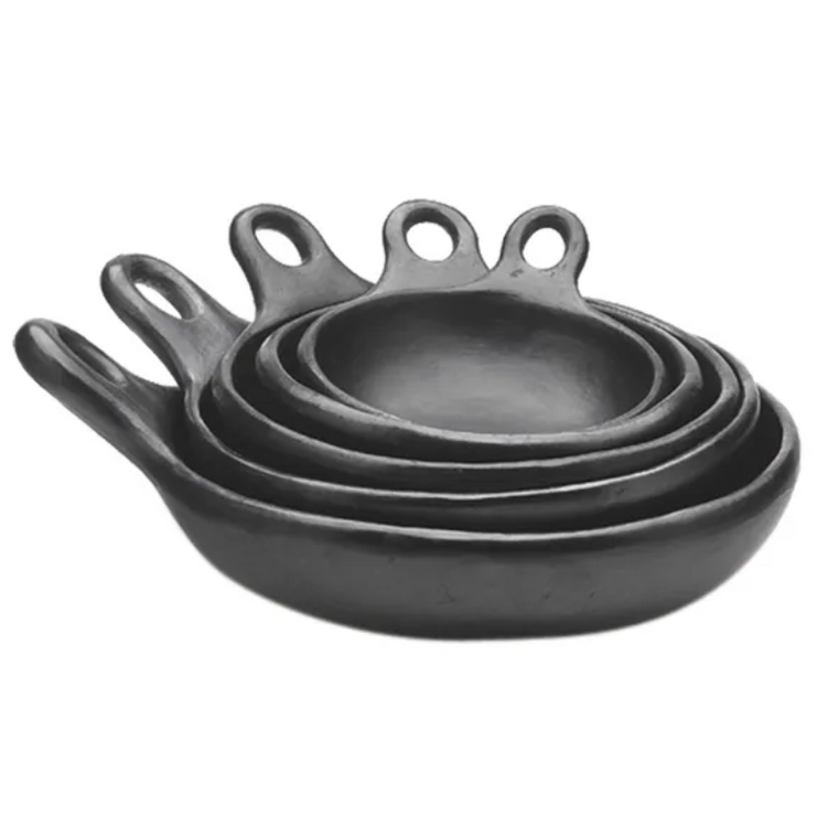 La Chamba Round Dish one handle (size 4)