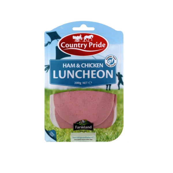 Country Pride Sliced Ham & Chicken Luncheon 200g