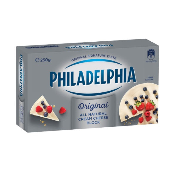Philadelphia Cream Cheese Block 250gm