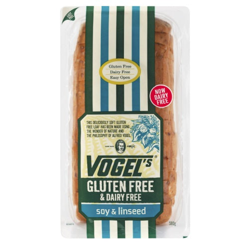 Vogels Gluten Free Soy & Linseed 580g