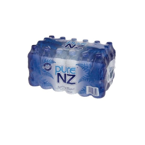 Pure NZ Spring Water 600ml 24pk