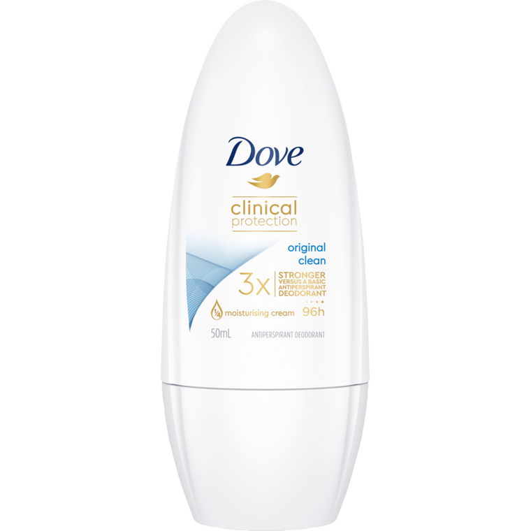 Dove Women Clinical Roll On Original Clean 50ml