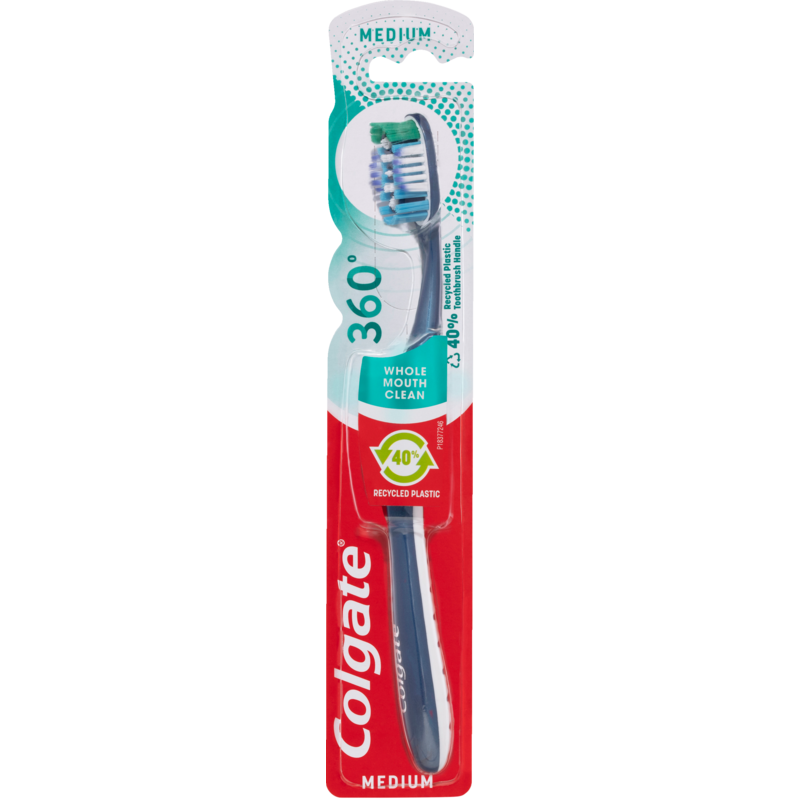 Colgate Toothbrush 360 Med Whole Mouth Clean 1pk