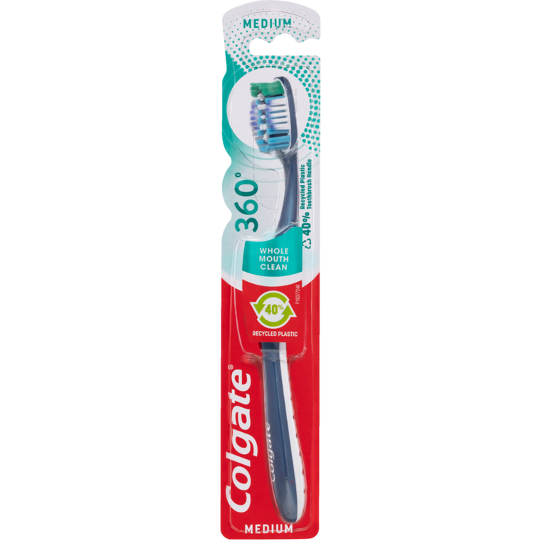 Colgate Toothbrush 360 Med Whole Mouth Clean 1pk