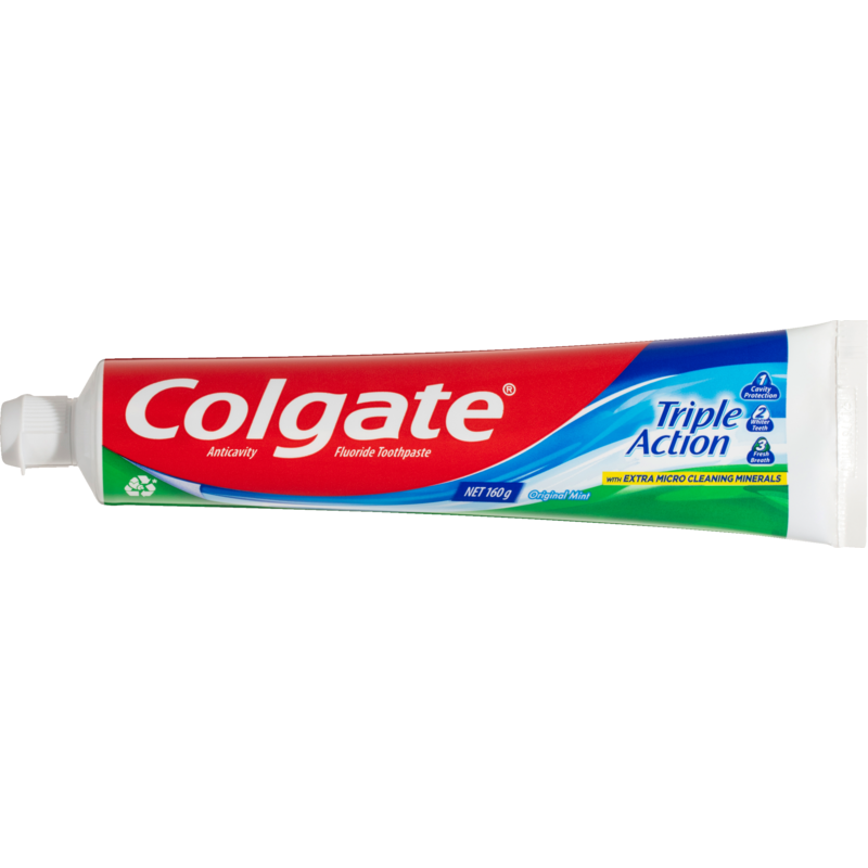 Colgate Triple Action Toothpaste 160g