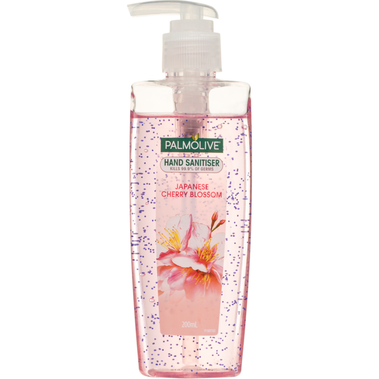 Palmolive Hand Sanitiser Cherry Blossom 200ml pump