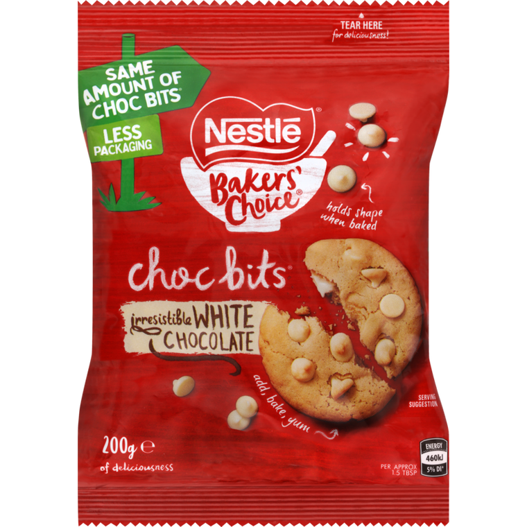 Nestle Chocolate Bits White 200g