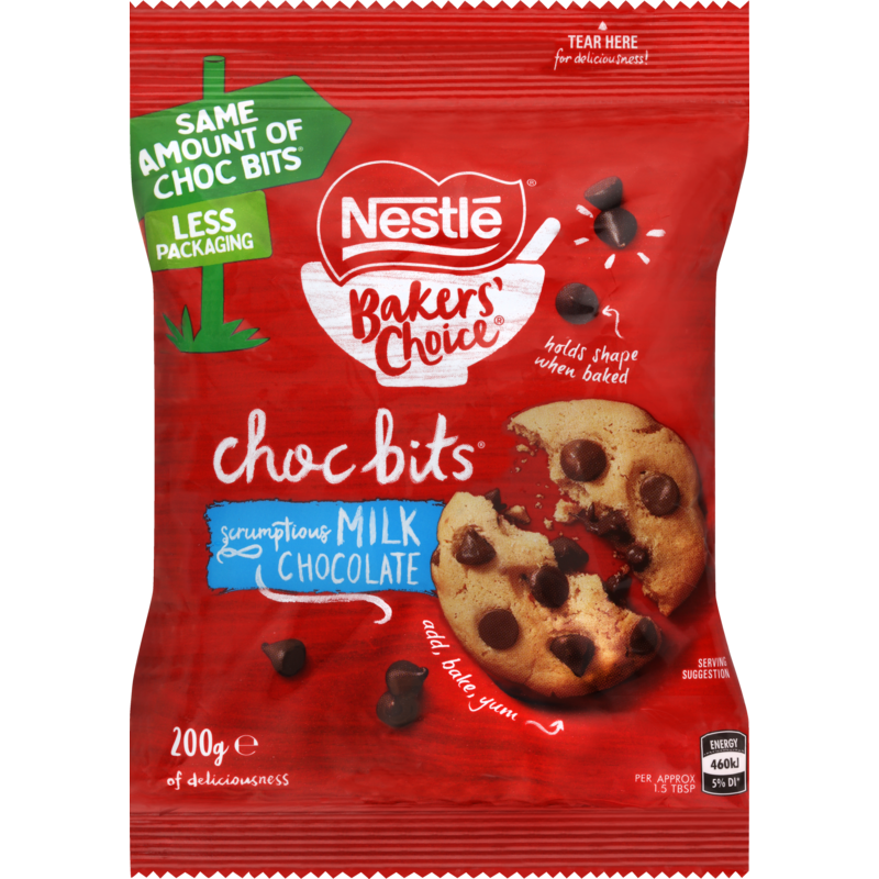 Nestle Chocolate Bits Milk 200g