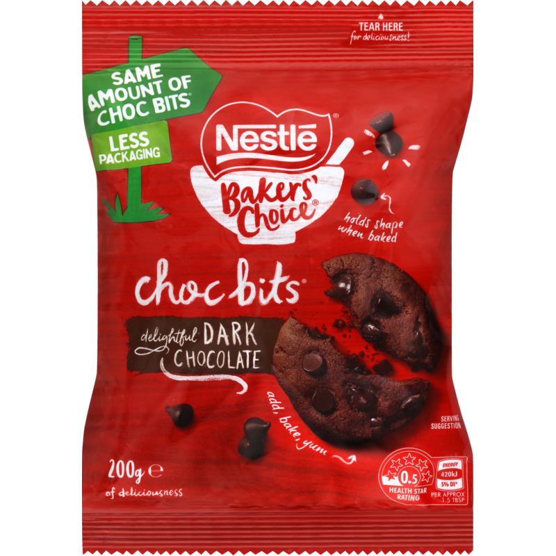 Nestle Chocolate Bits Dark 200g