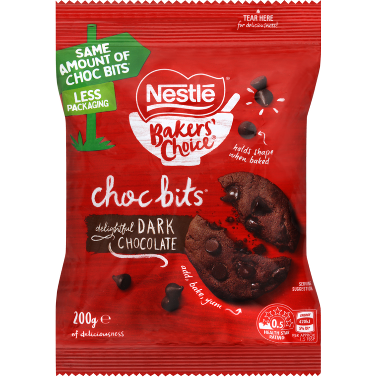 Nestle Chocolate Bits Dark 200g