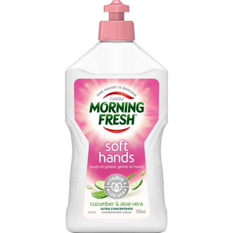 Morning Fresh Cucumber Aloe Vera Soft Hands Dishwashing Liquid   350ml