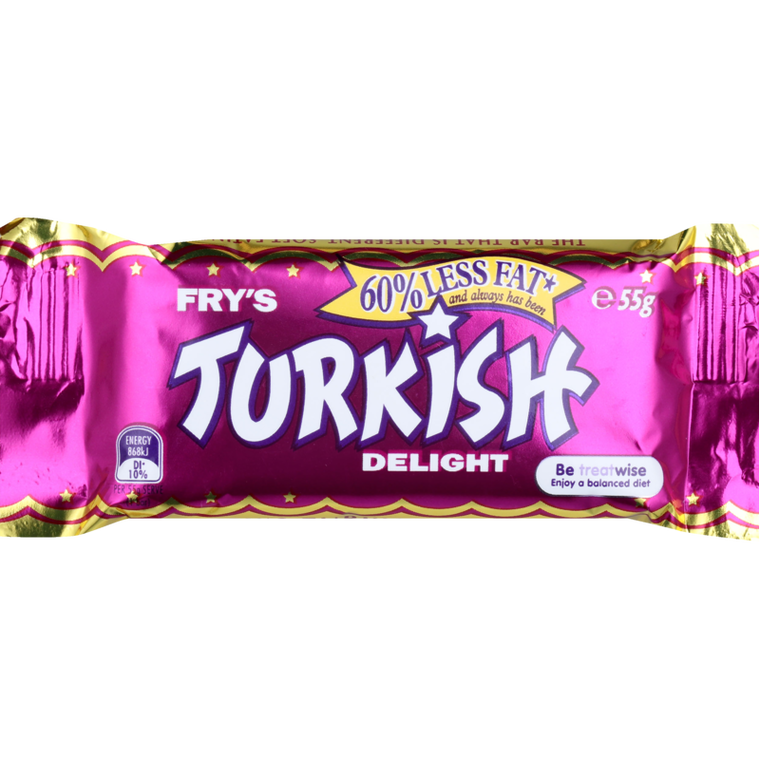 Cadbury Frys Turkish Delight Chocolate Bar 55g